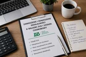 Zawieszenie i wznowienie działalności a składki ZUS i zasiłek chorobowy